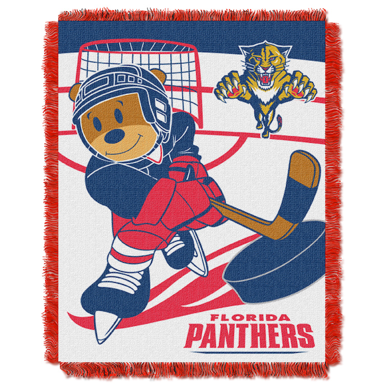 Florida Panthers Woven Baby Blanket 36 x 48