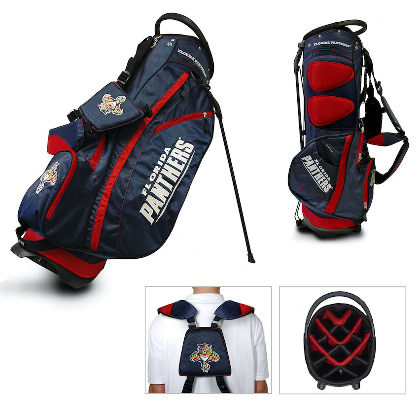 Florida Panthers Fairway Carry Stand Golf Bag