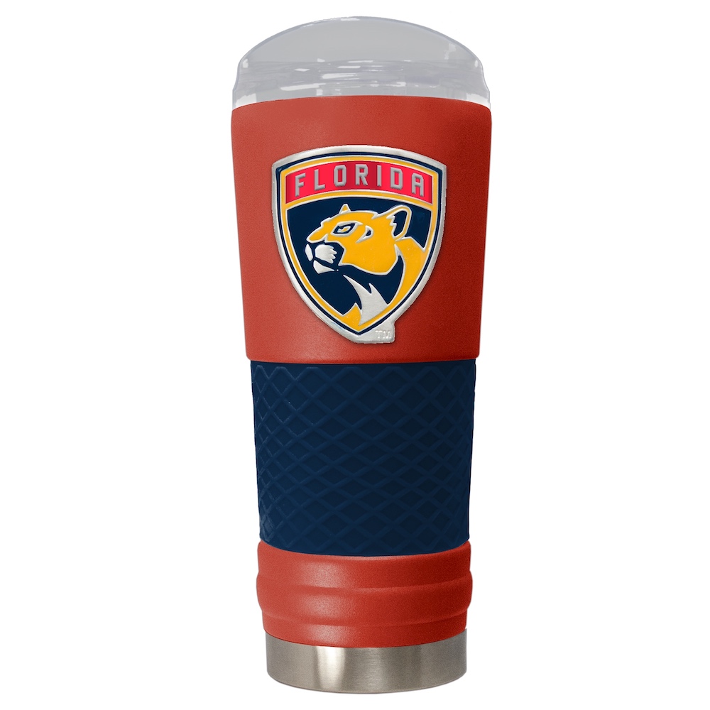 Florida Panthers 24 oz DRAFT SERIES NHL Powder Coated Insulated Travel Tumbler