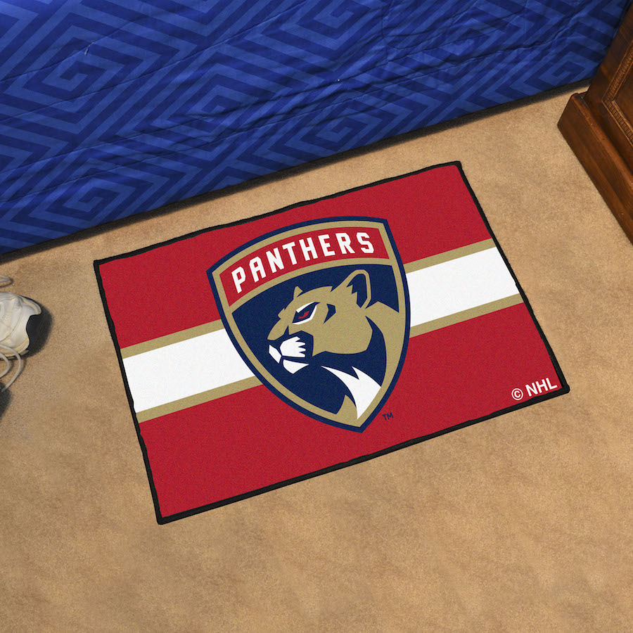 Florida Panthers UNIFORM Themed Floor Mat