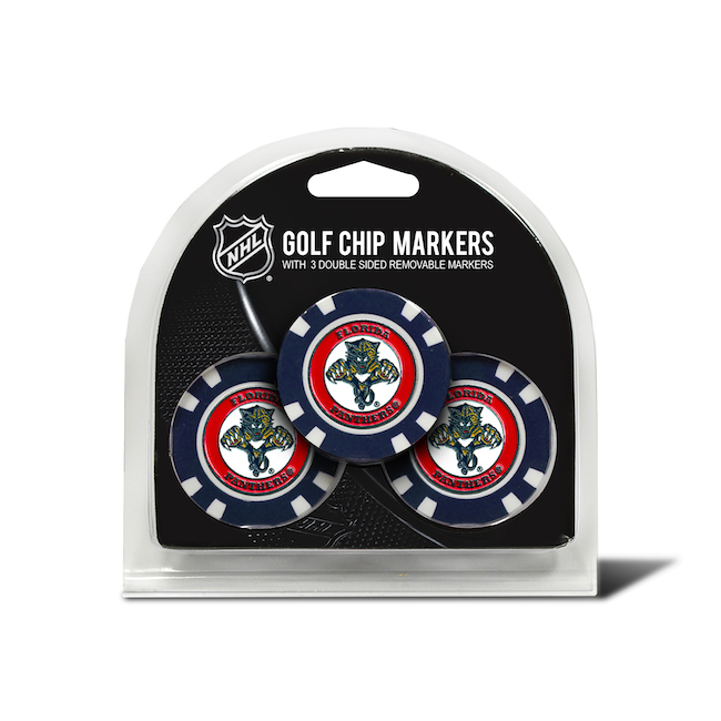 Florida Panthers 3 Pack Golf Chips