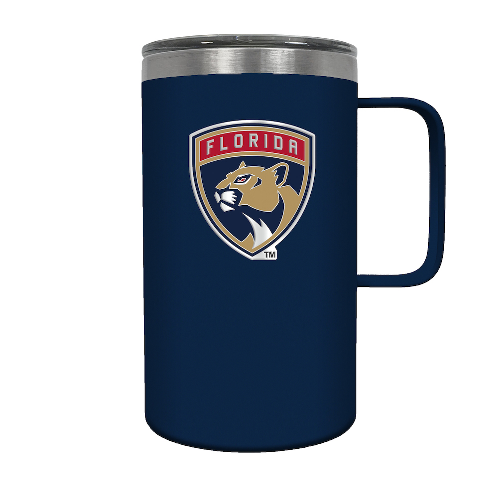 Florida Panthers 18 oz HUSTLE Travel Mug - Team Color