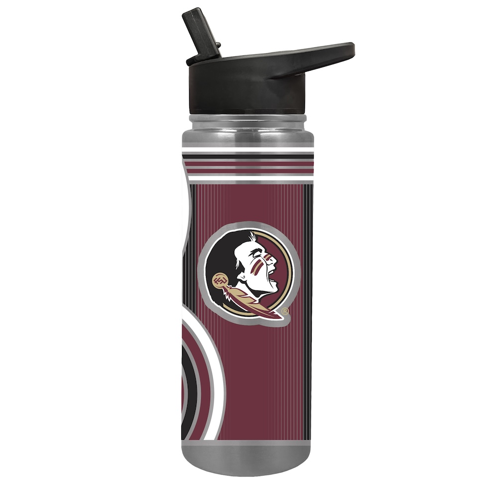 Florida State Seminoles COOL VIBES 24 oz Thirst Hydration Water Bottle