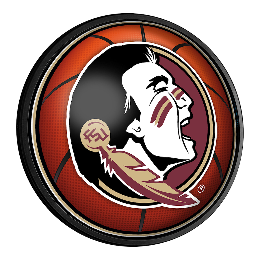 Florida State Seminoles Slimline LED Wall Sign ~ BASKETBALL