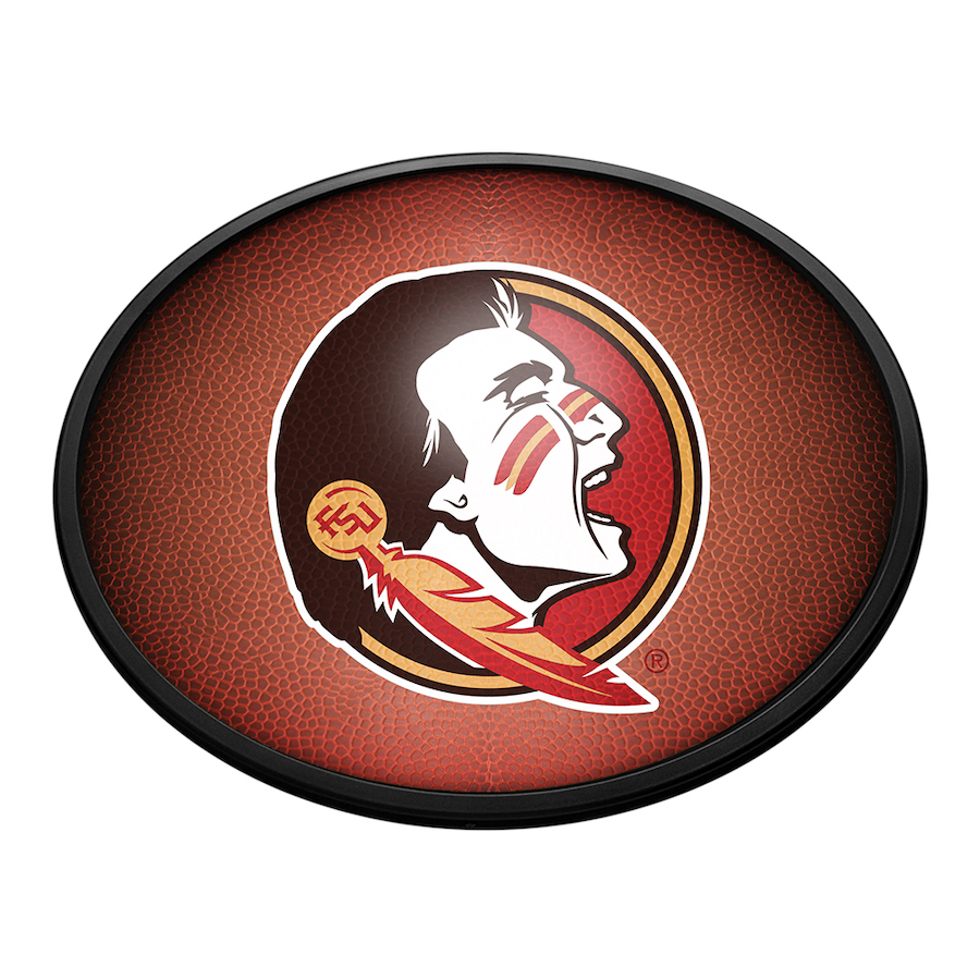 Florida State Seminoles PIGSKIN Slimline LED Wall Sign ~ OVAL