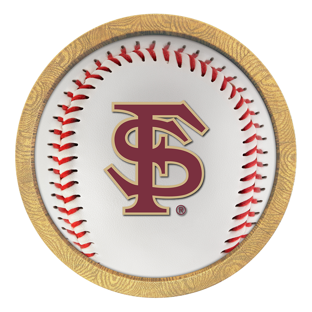 Florida State Seminoles Baseball FAUX Barrel Top Sign