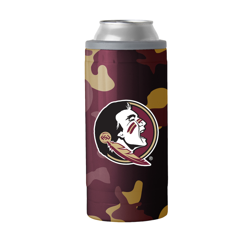 Florida State Seminoles Camo Swagger 12 oz. Slim Can Coolie