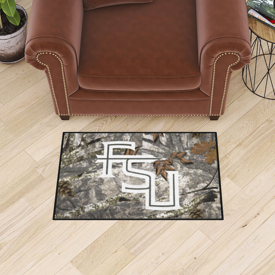 Florida State Seminoles CAMO 20 x 30 Starter Floor Mat