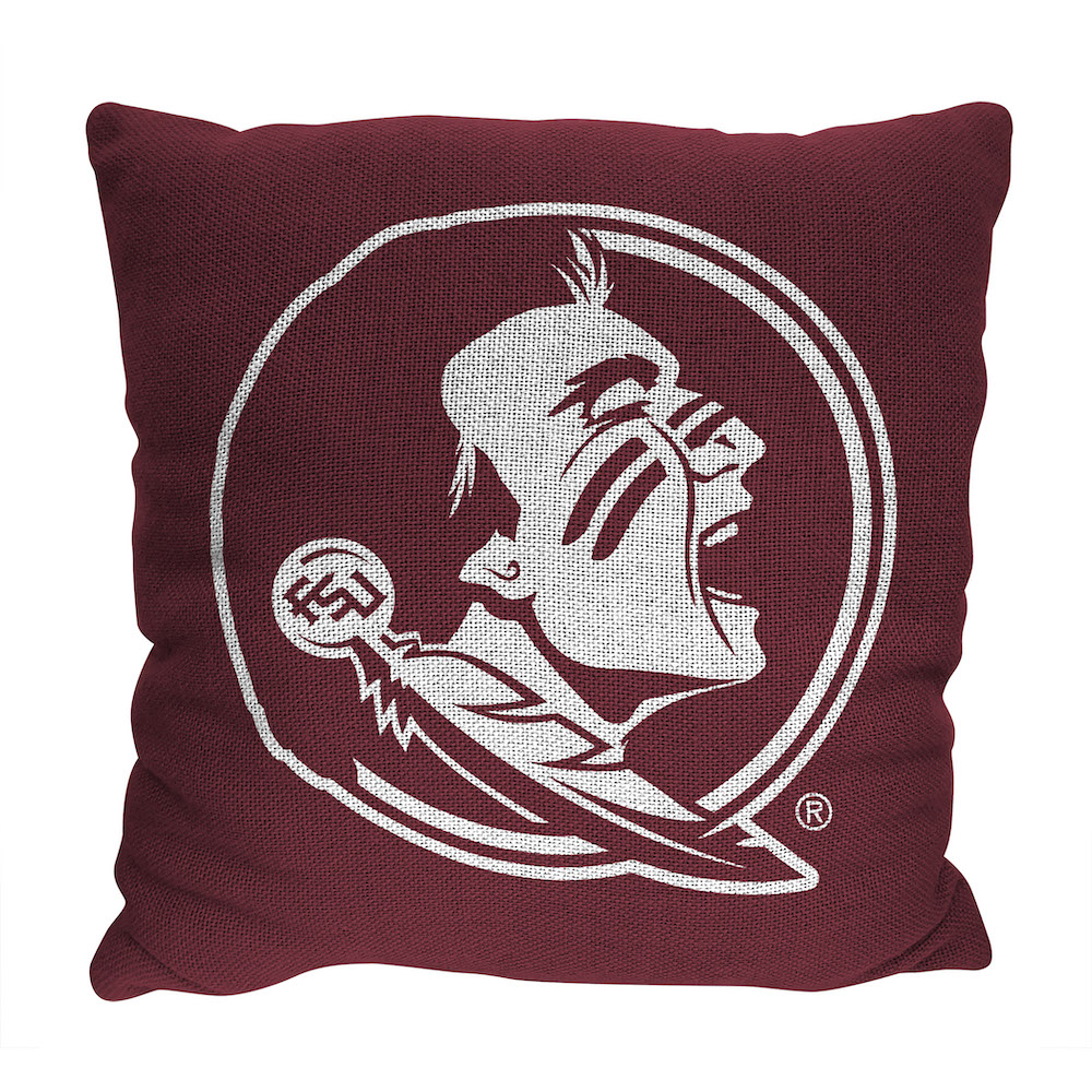 Florida State Seminoles Double Sided INVERT Woven Pillow