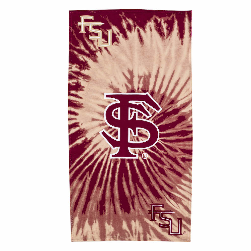 Florida State Seminoles Pyschedelic 30x60 Beach Towel