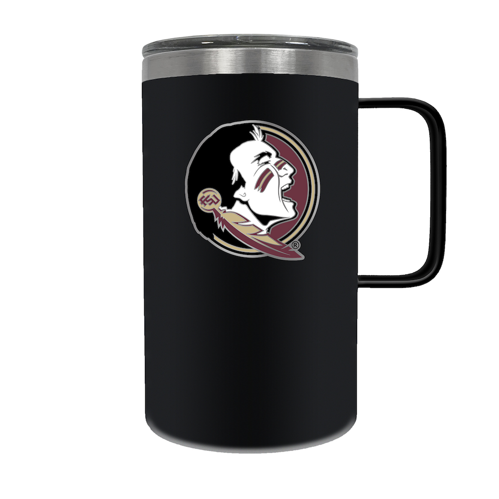 Florida State Seminoles 18 oz HUSTLE Travel Mug - Team Color