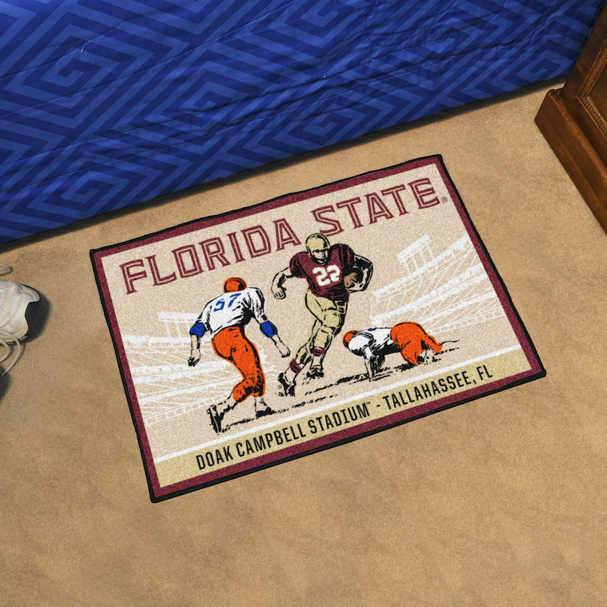 Florida State Seminoles 20 x 30 TICKET Starter Floor Mat