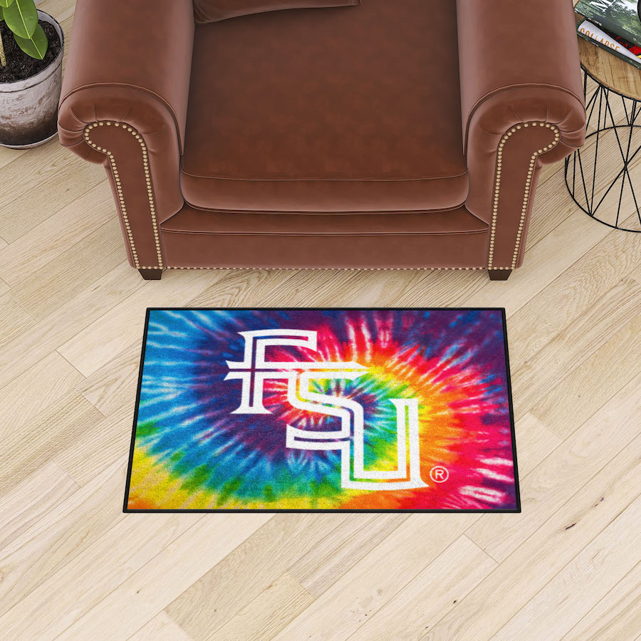 Florida State Seminoles TIE-DIE 20 x 30 Starter Floor Mat