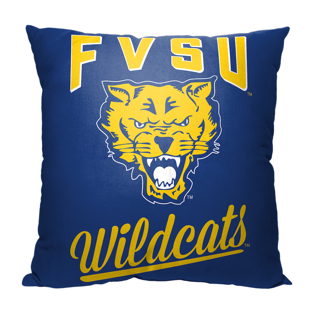 Fort Valley State wildcats ALUMNI Decorative Throw Pillow 18 x 18 inch