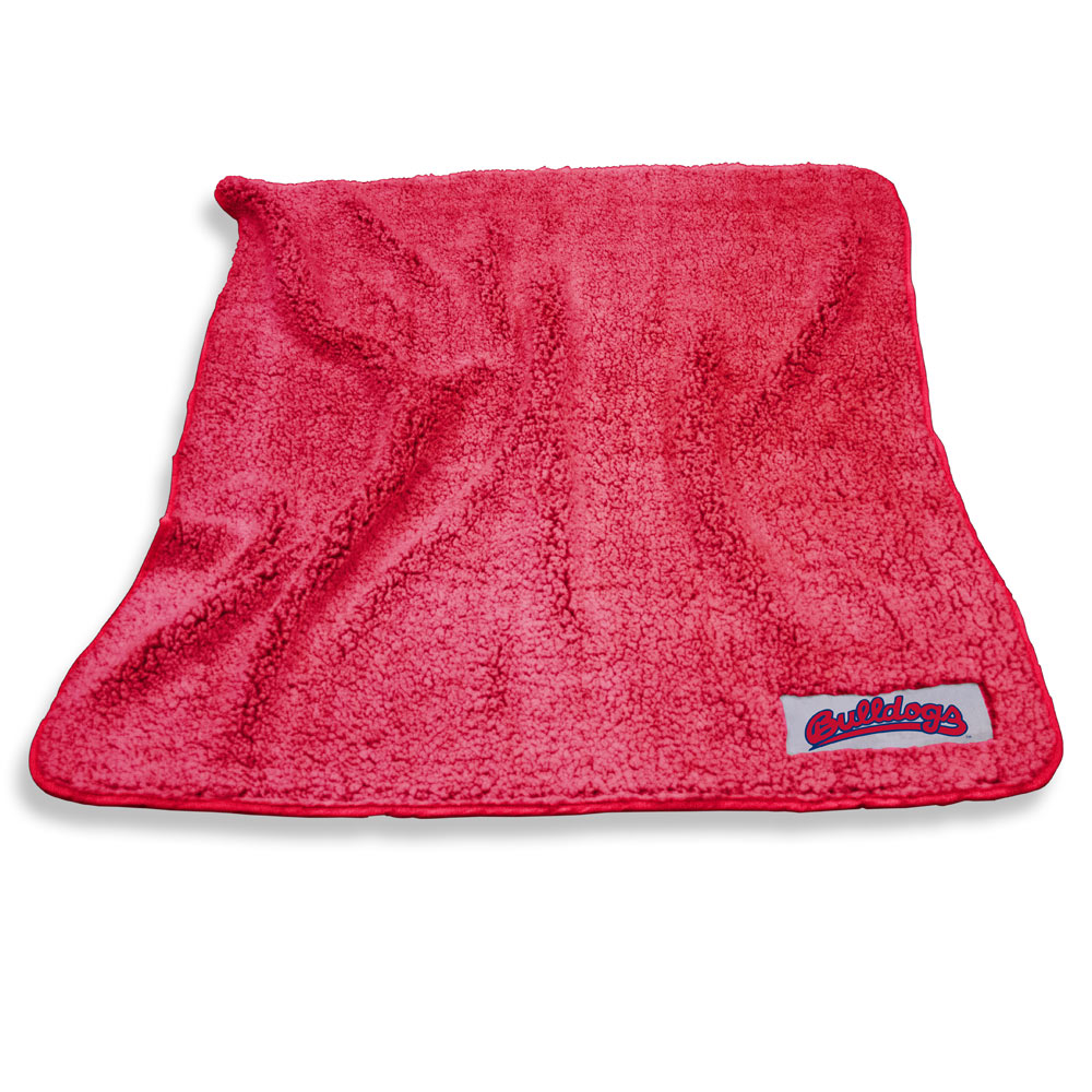 Fresno State Bulldogs Color Frosty Throw Blanket