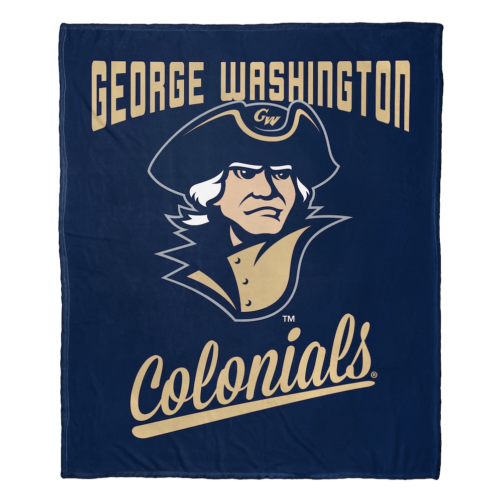 George Washington Colonials ALUMNI Silk Touch Throw Blanket 50 x 60 inch