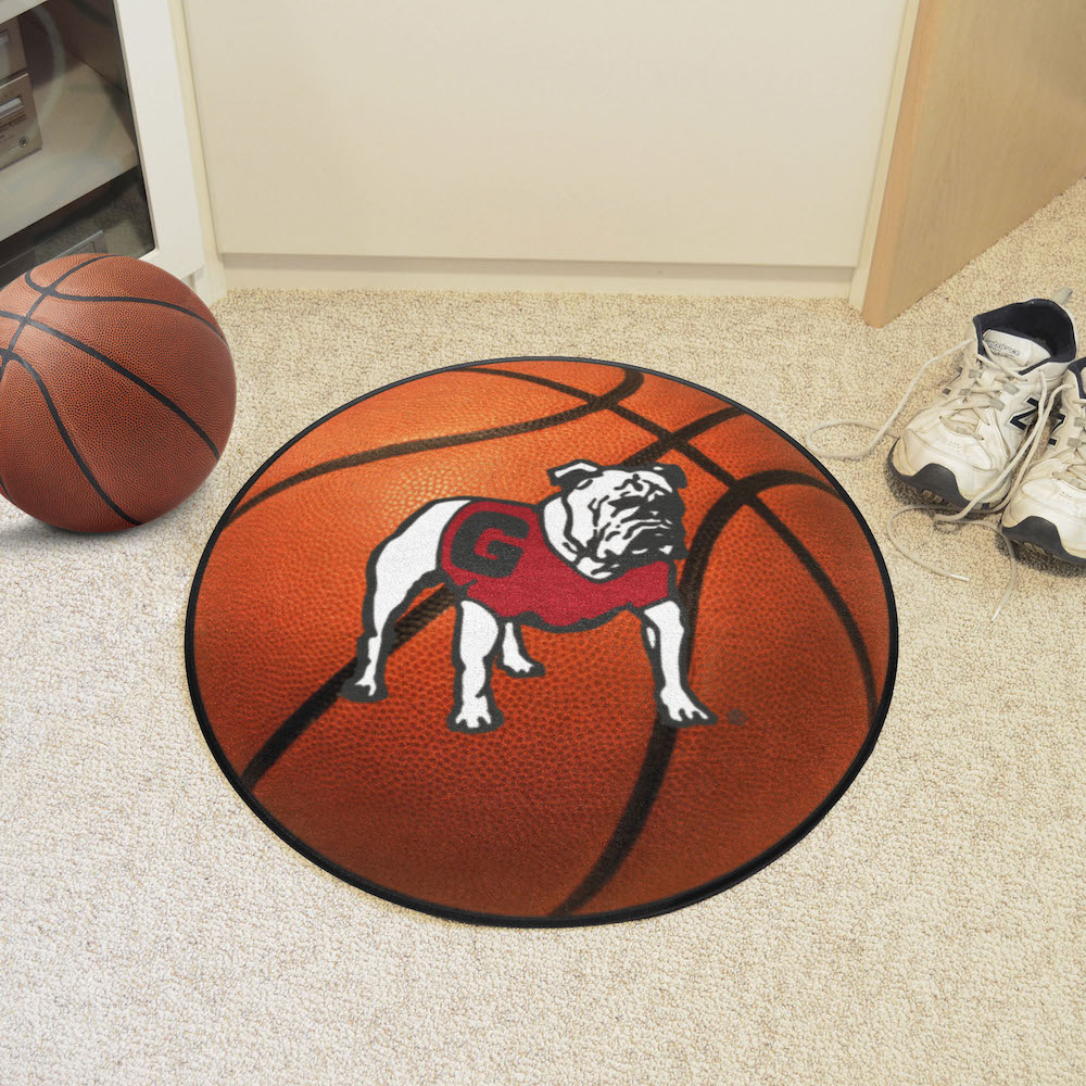 Georgia Bulldogs BASKETBALL Mat - Alt Logo