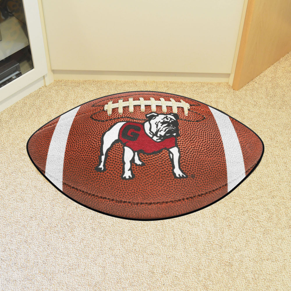 Georgia Bulldogs FOOTBALL Mat - Alt Logo