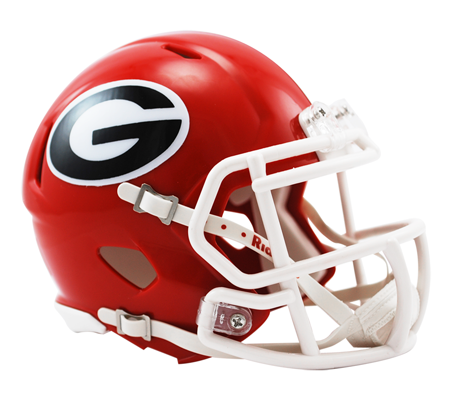 Georgia Bulldogs NCAA Mini SPEED Helmet by Riddell