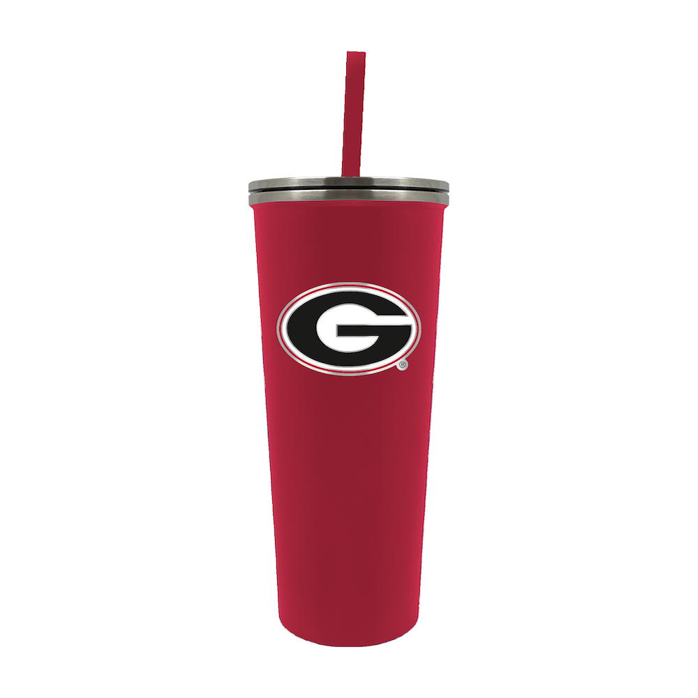 Georgia Bulldogs 24 oz Team Color Skinny Tumbler