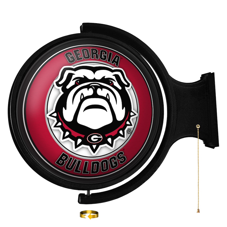 Georgia Bulldogs LED Rotating Wall Sign