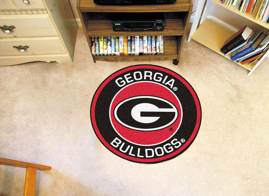 Georgia Bulldogs Roundel Mat