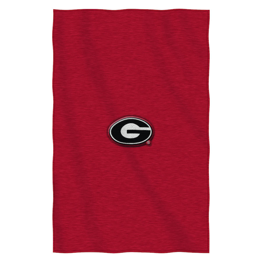 Georgia Bulldogs SWEATSHIRT style Throw Blanket