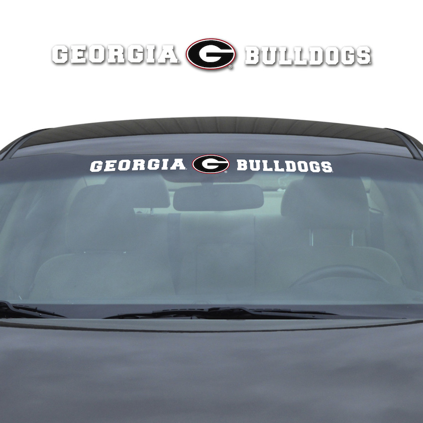 Georgia Bulldogs Windshield Decal