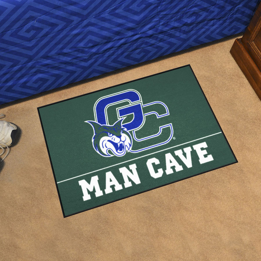 Georgia College State Bobcats MAN CAVE 20 x 30 STARTER Floor Mat