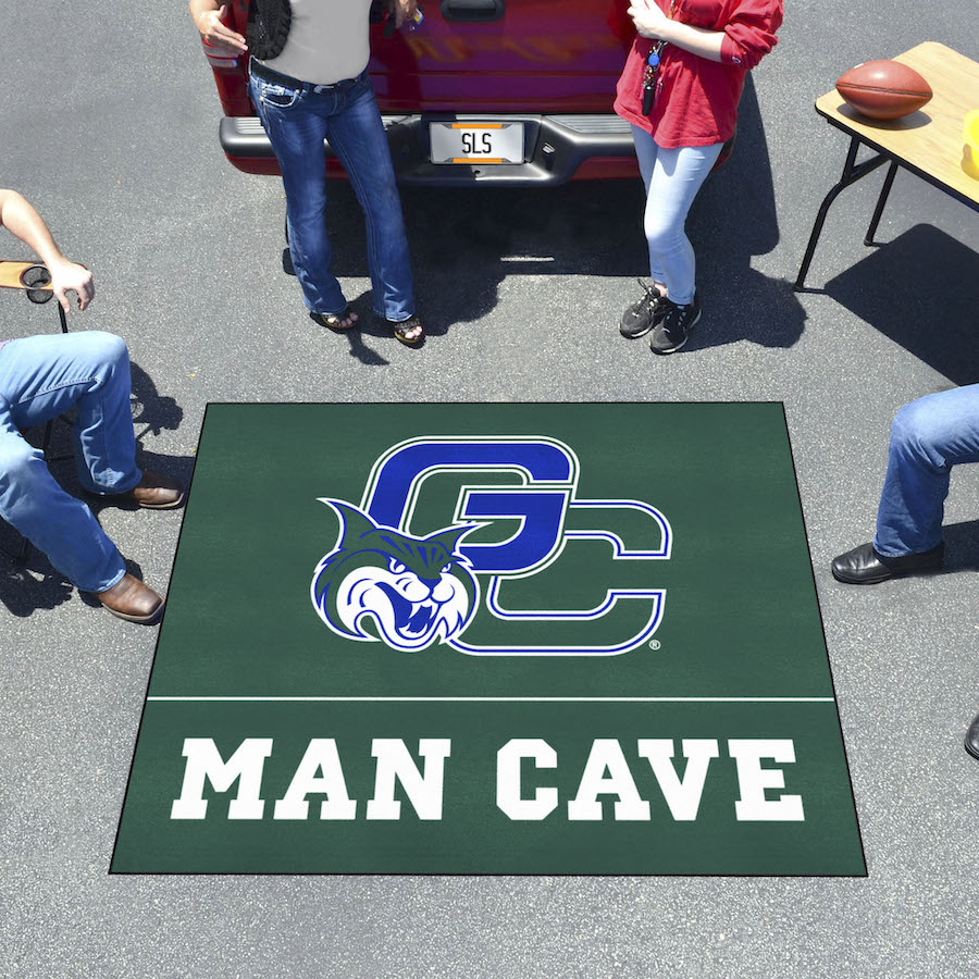 Georgia College State Bobcats MAN CAVE TAILGATER 60 x 72 Rug