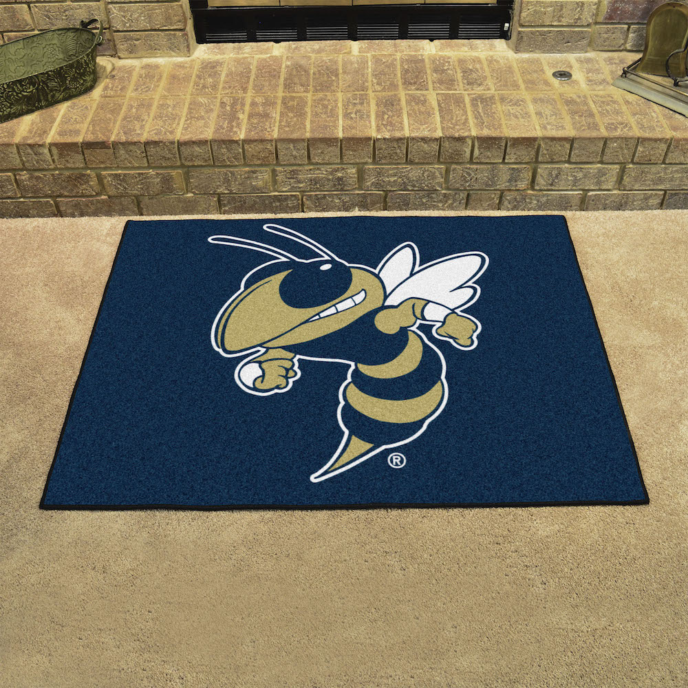 Georgia Tech YELLOW JACKET LOGO ALL STAR 34 x 45 Floor Mat