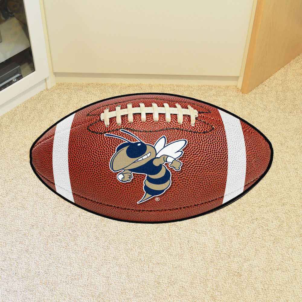 Georgia Tech YELLOW JACKET LOGO 22 x 35 FOOTBALL Mat