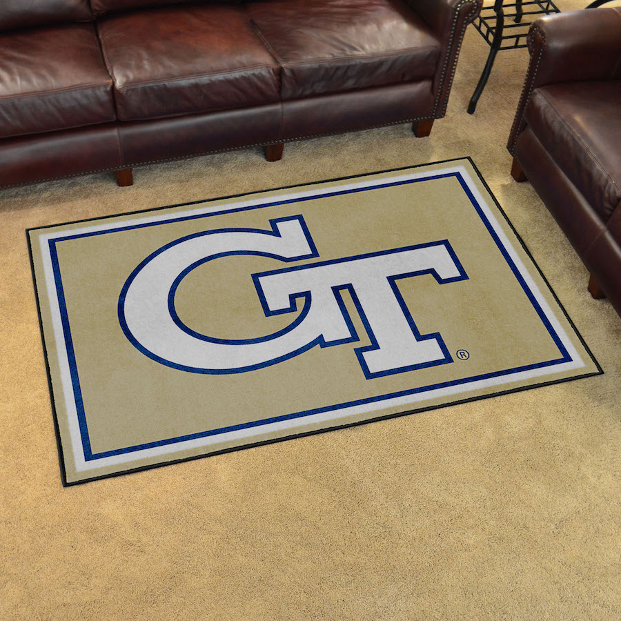 Georgia Tech Yellow Jackets 4x6 Area Rug