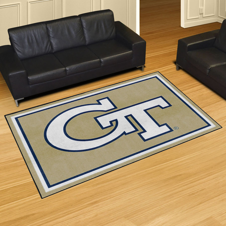 Georgia Tech Yellow Jackets 5x8 Area Rug