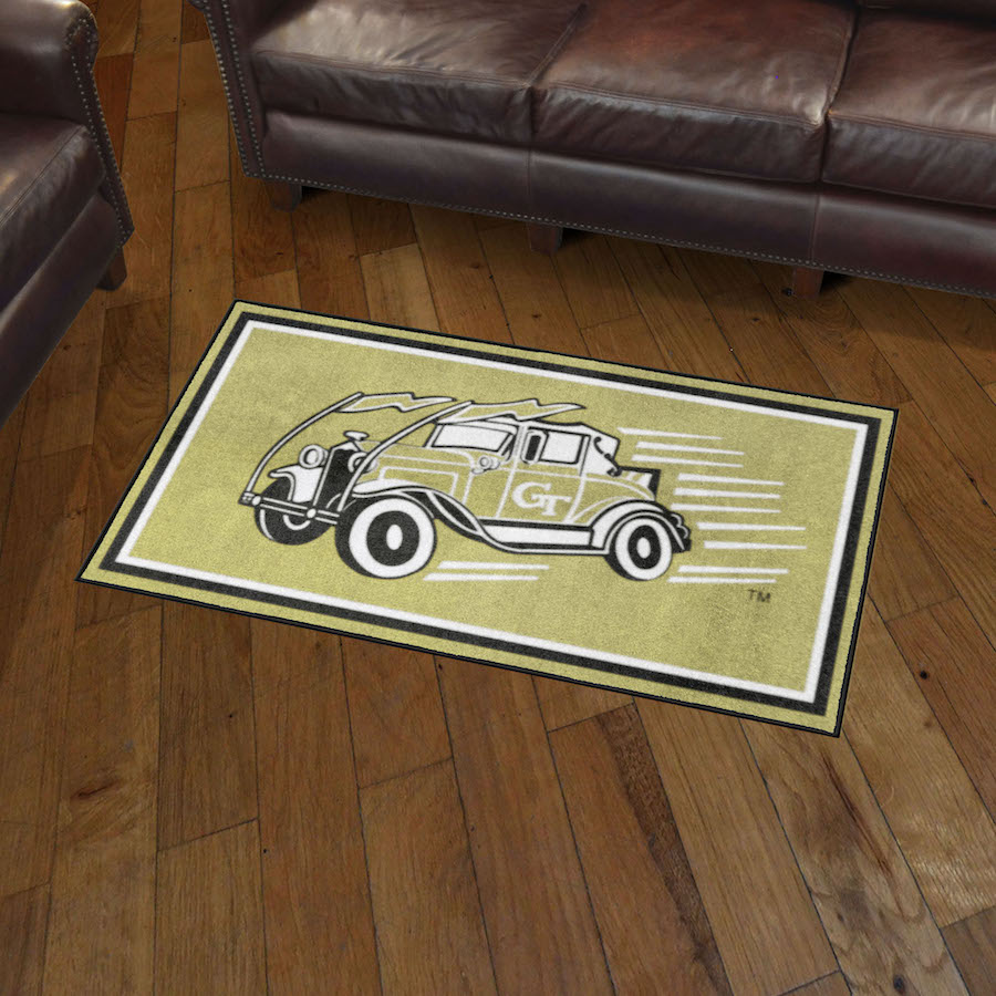 Georgia Tech Yellow Jackets ALT LOGO 3x5 Area Rug