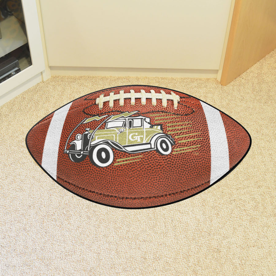 Georgia Tech Yellow Jackets ALT LOGO 22 x 35 Inch Football Mat