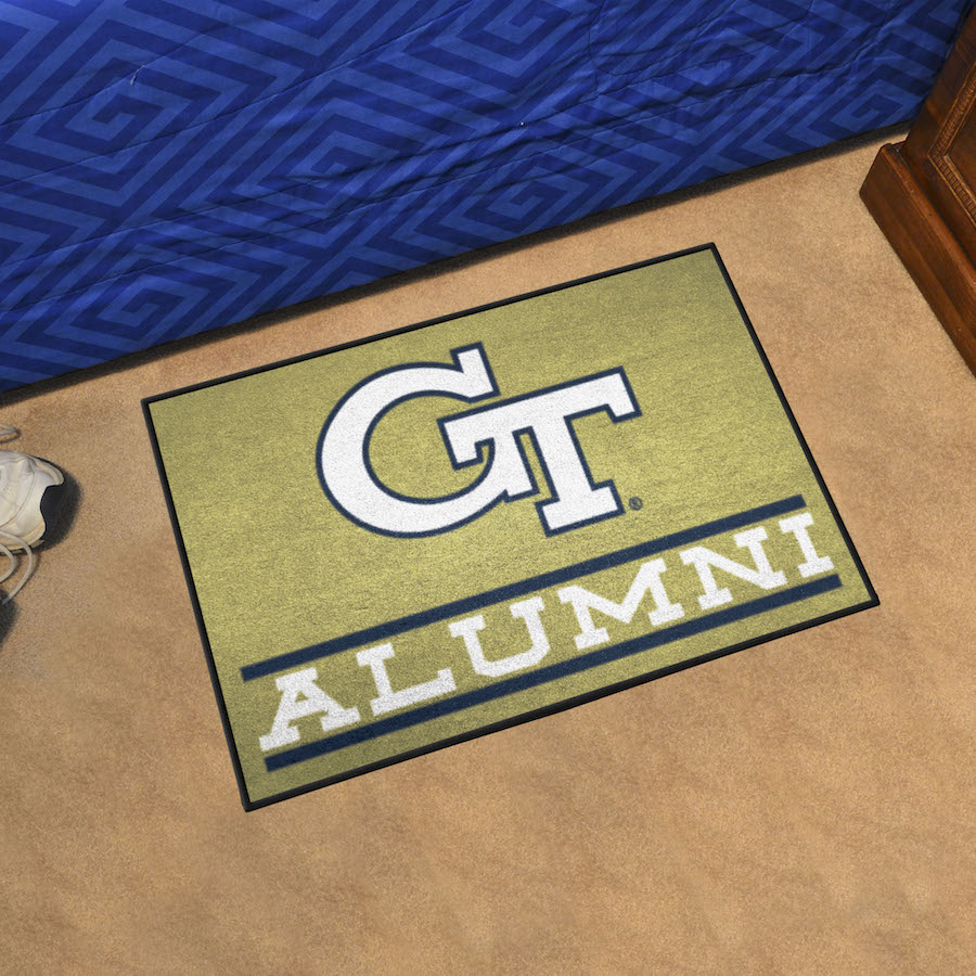 Georgia Tech Yellow Jackets ALUMNI 20 x 30 Starter Floor Mat