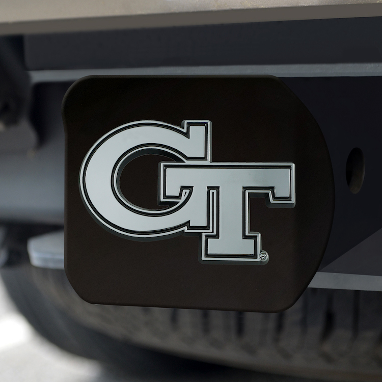 Georgia Tech Yellow Jackets BLACK Trailer Hitch Cover