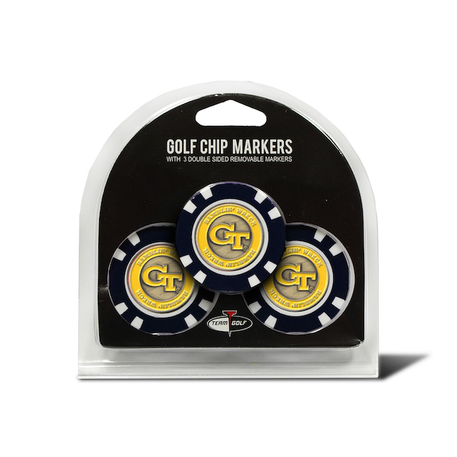 Georgia Tech Yellow Jackets 3 Pack Golf Chips