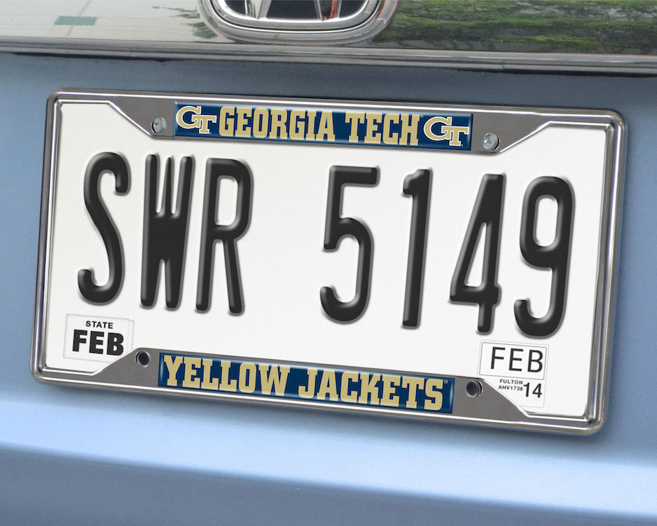 Georgia Tech Yellow Jackets License Plate Frame