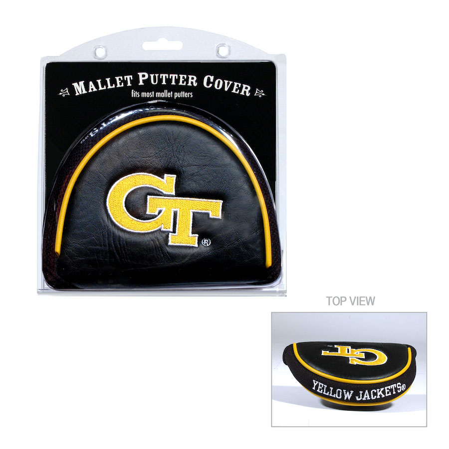 Georgia Tech Yellow Jackets Mallet Putter Cover