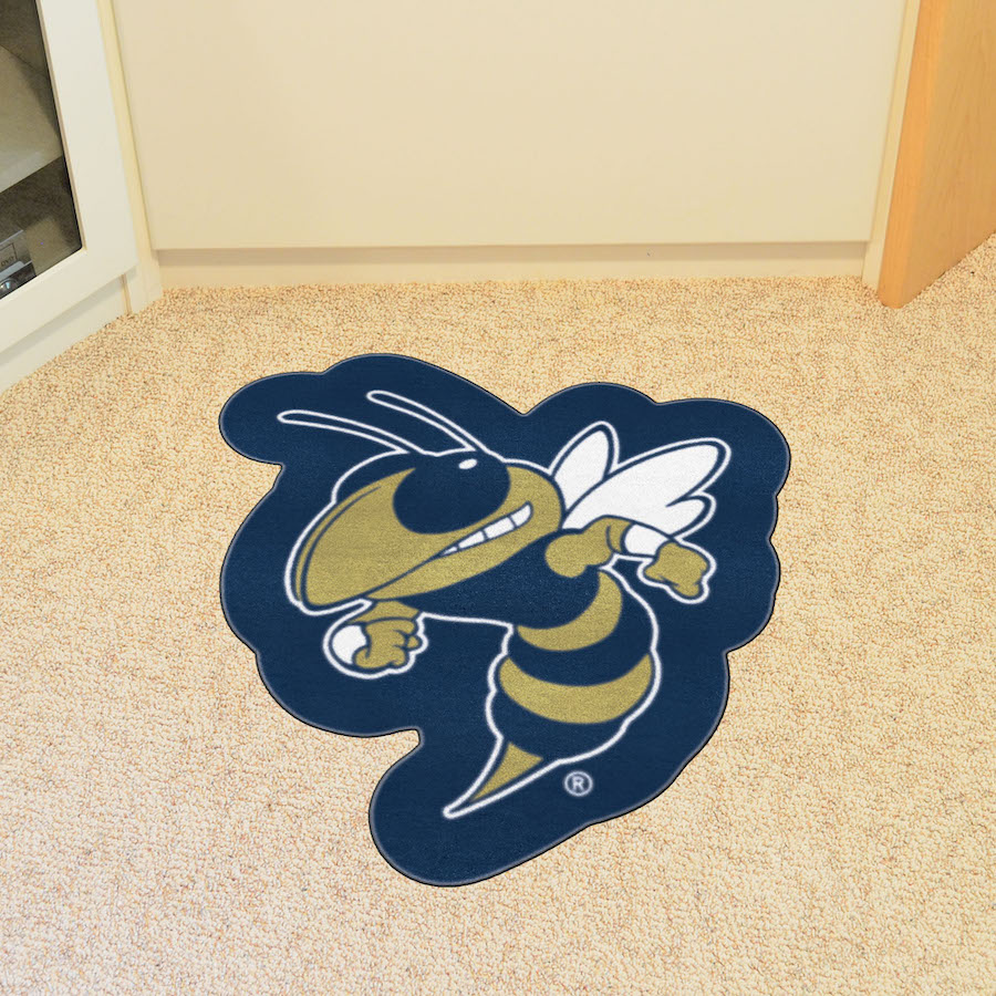 Georgia Tech Yellow Jackets MASCOT 36 x 48 Floor Mat