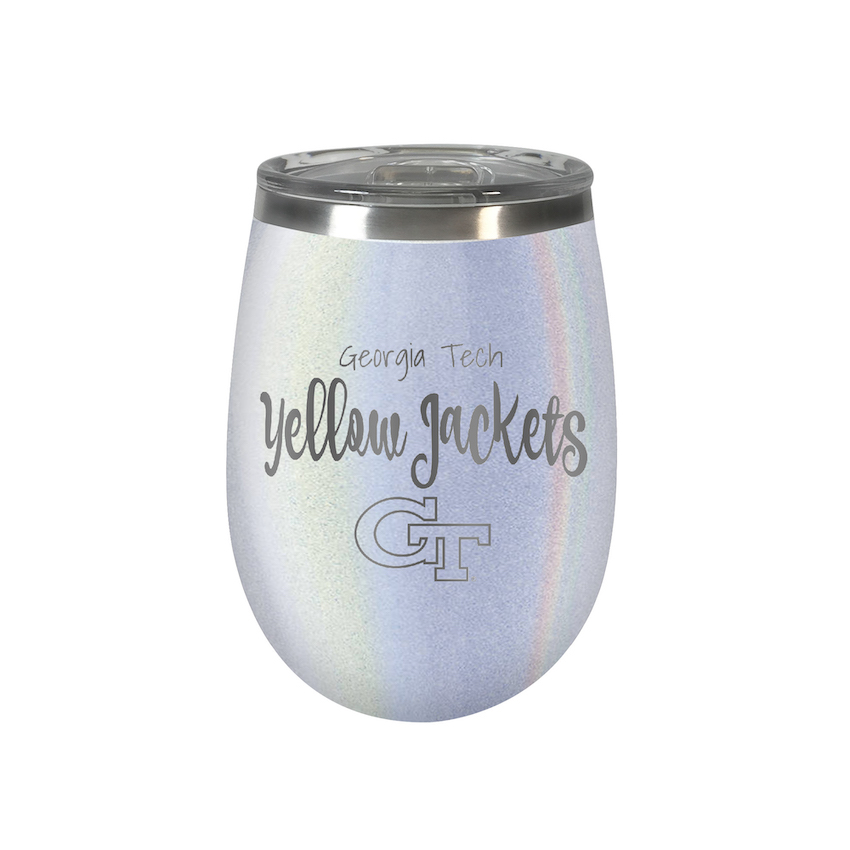 Georgia Tech Yellow Jackets 10 oz OPAL Wine Tumbler