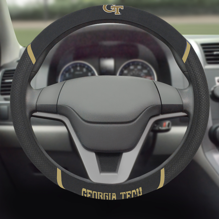 Georgia Tech Yellow Jackets Steering Wheel Cover