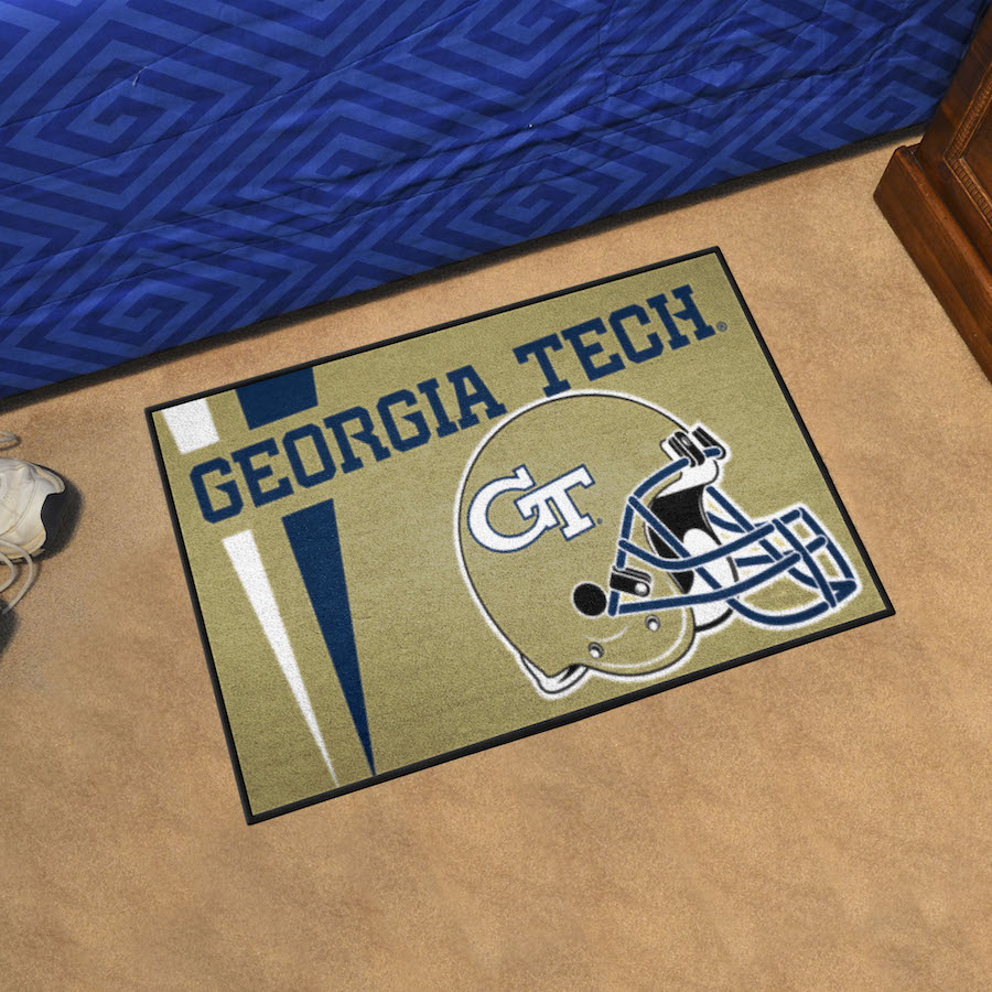 Georgia Tech Yellow Jackets 20 x 30 Uniform STARTER Floor Mat