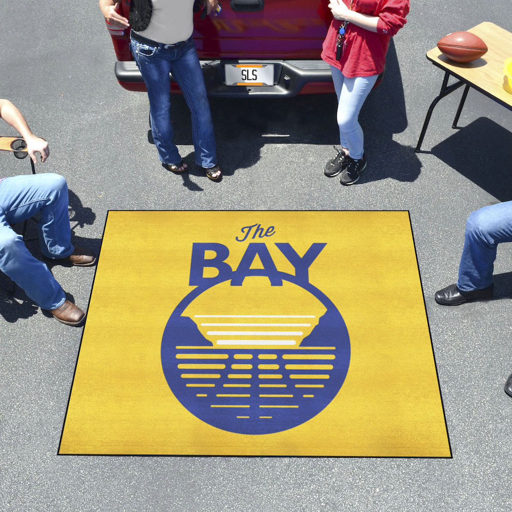 Golden State Warriors TAILGATER 60 x 72 Rug - 2nd Logo