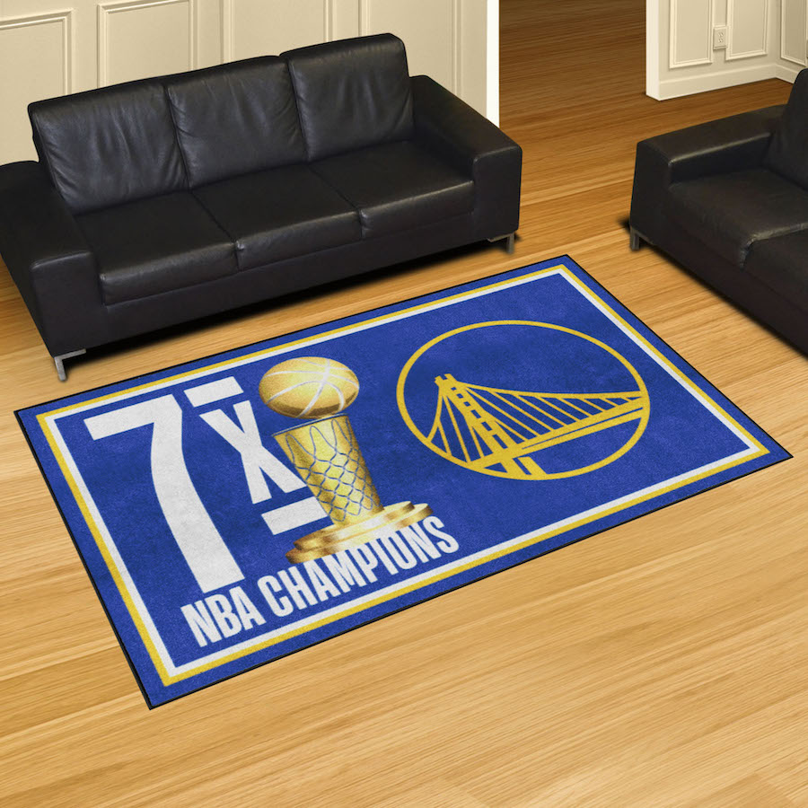 Golden State Warriors 5 x 8 DYNASTY Area Rug