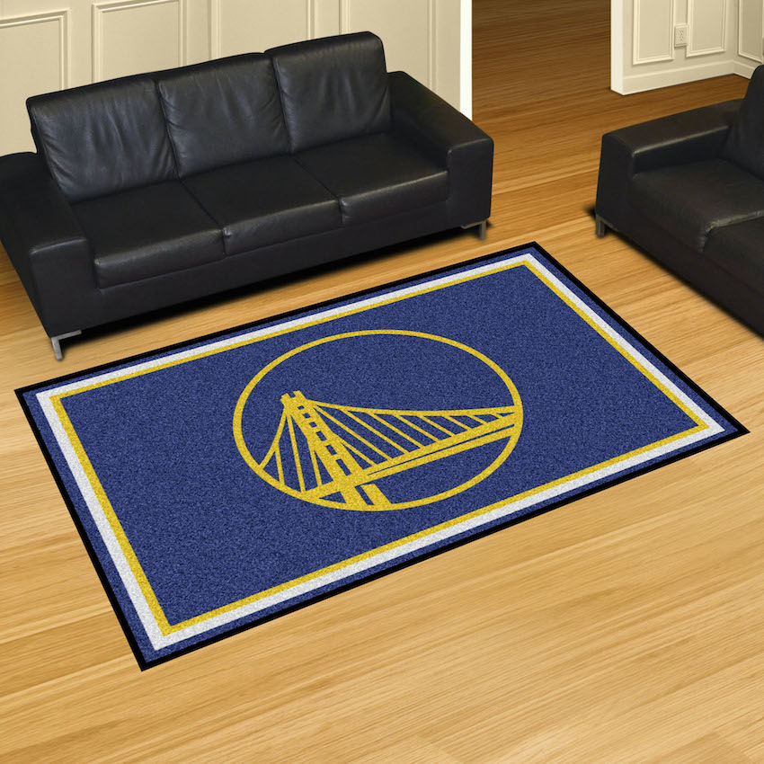 Golden State Warriors 5x8 Area Rug