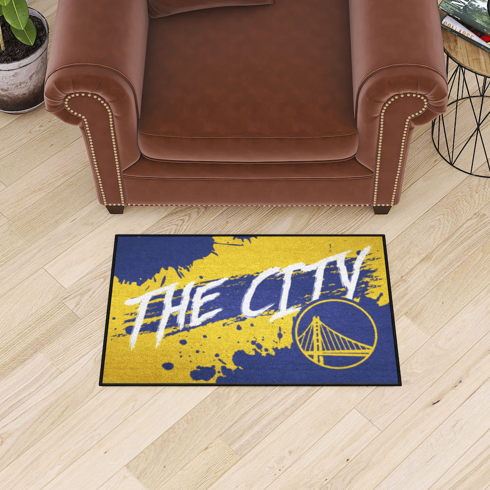 Golden State Warriors SLOGAN 20 x 30 Starter Floor Mat