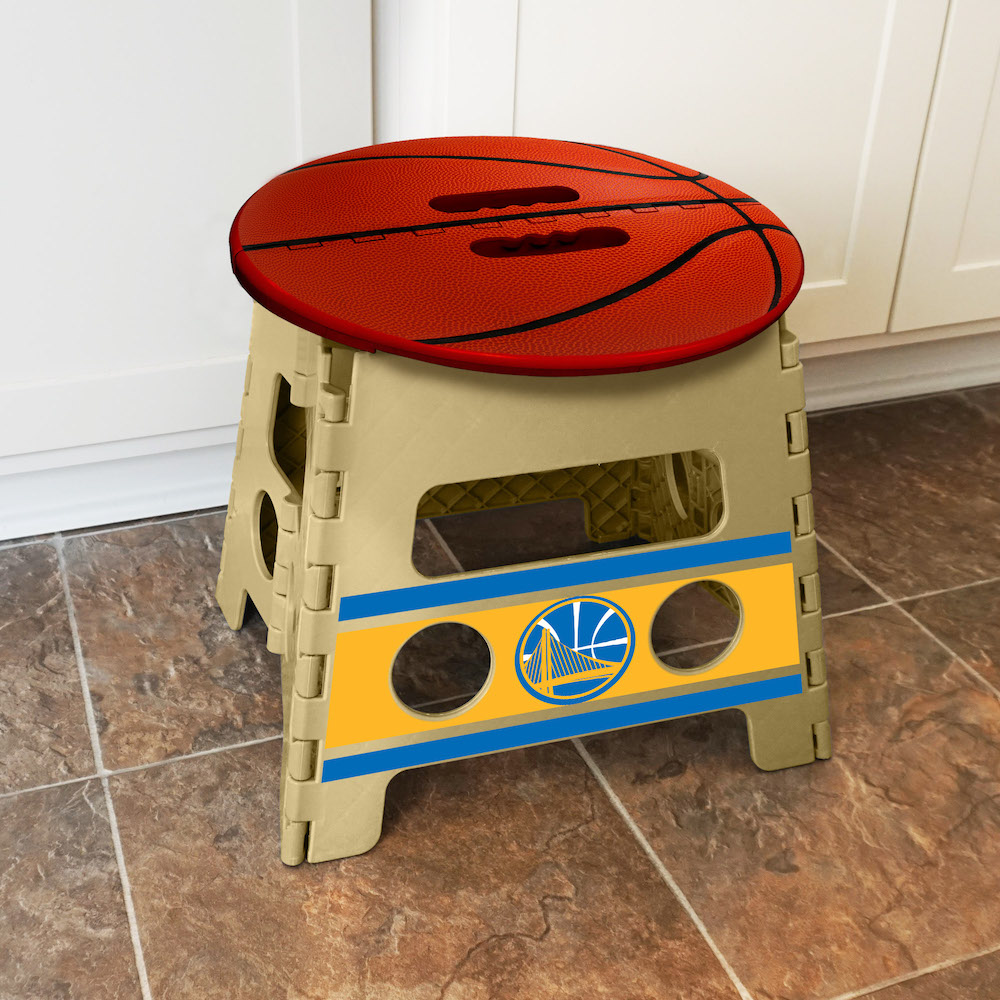 Golden State Warriors Folding Step Stool